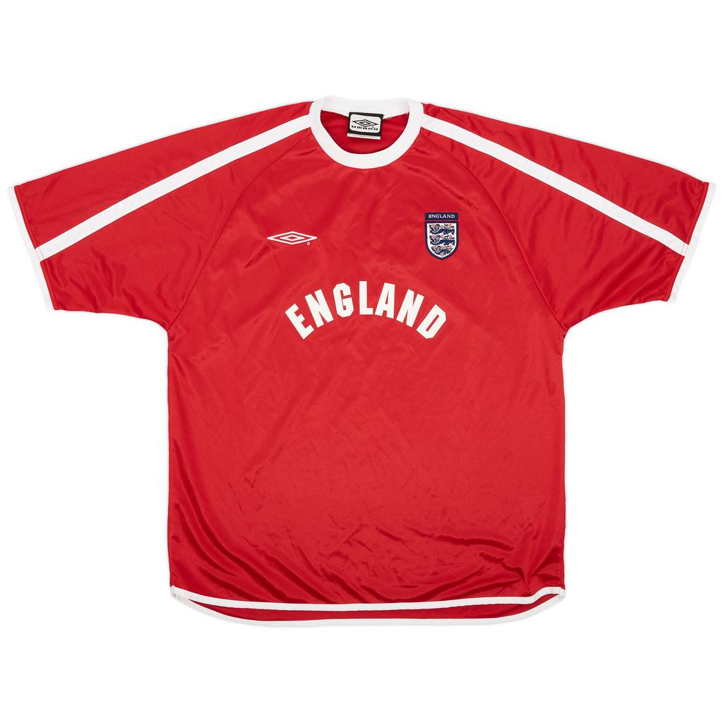 2002-03 England Umbro Training Shirt - 10/10 - (XL)