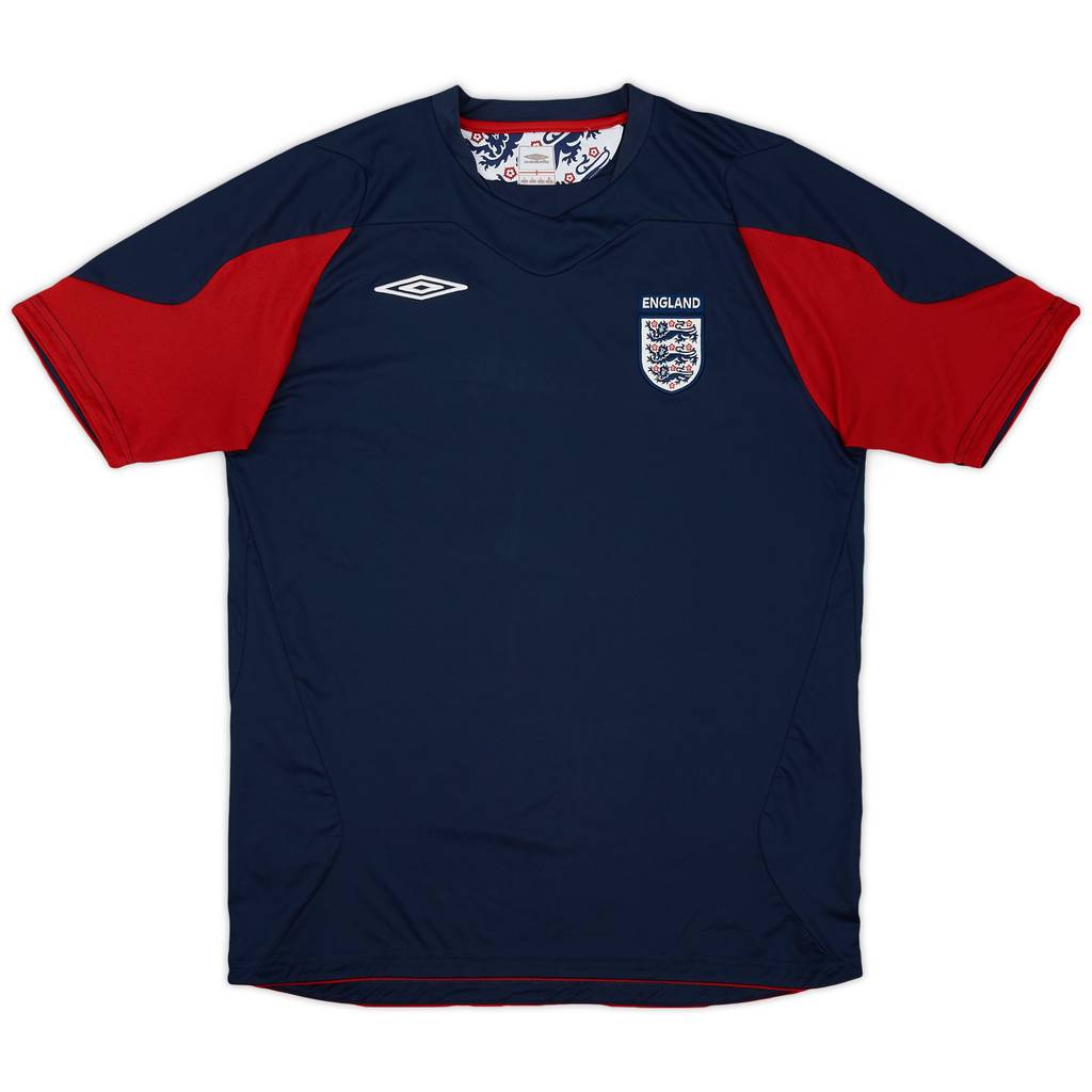 2006-07 England Umbro Training Shirt - 8/10 - (L)