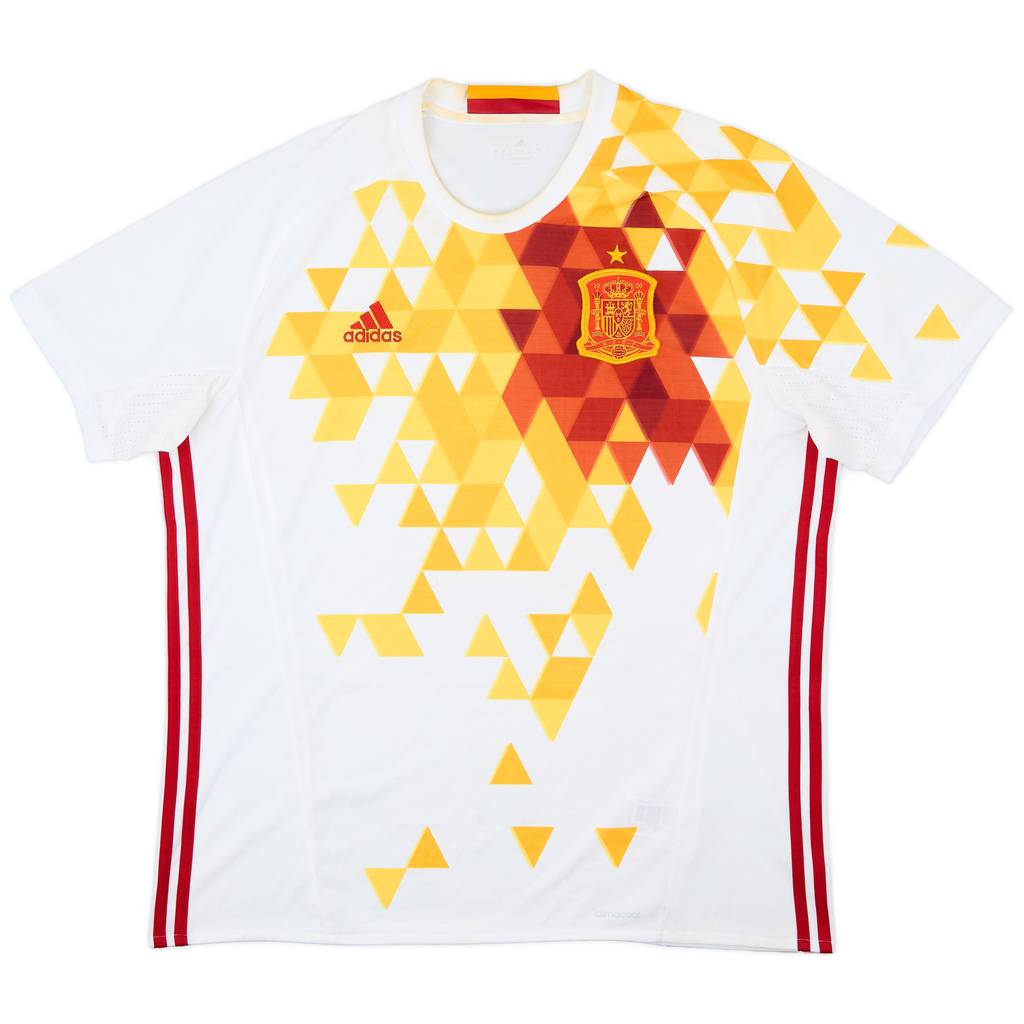 2016-17 Spain Away Shirt - 5/10 - (XL)