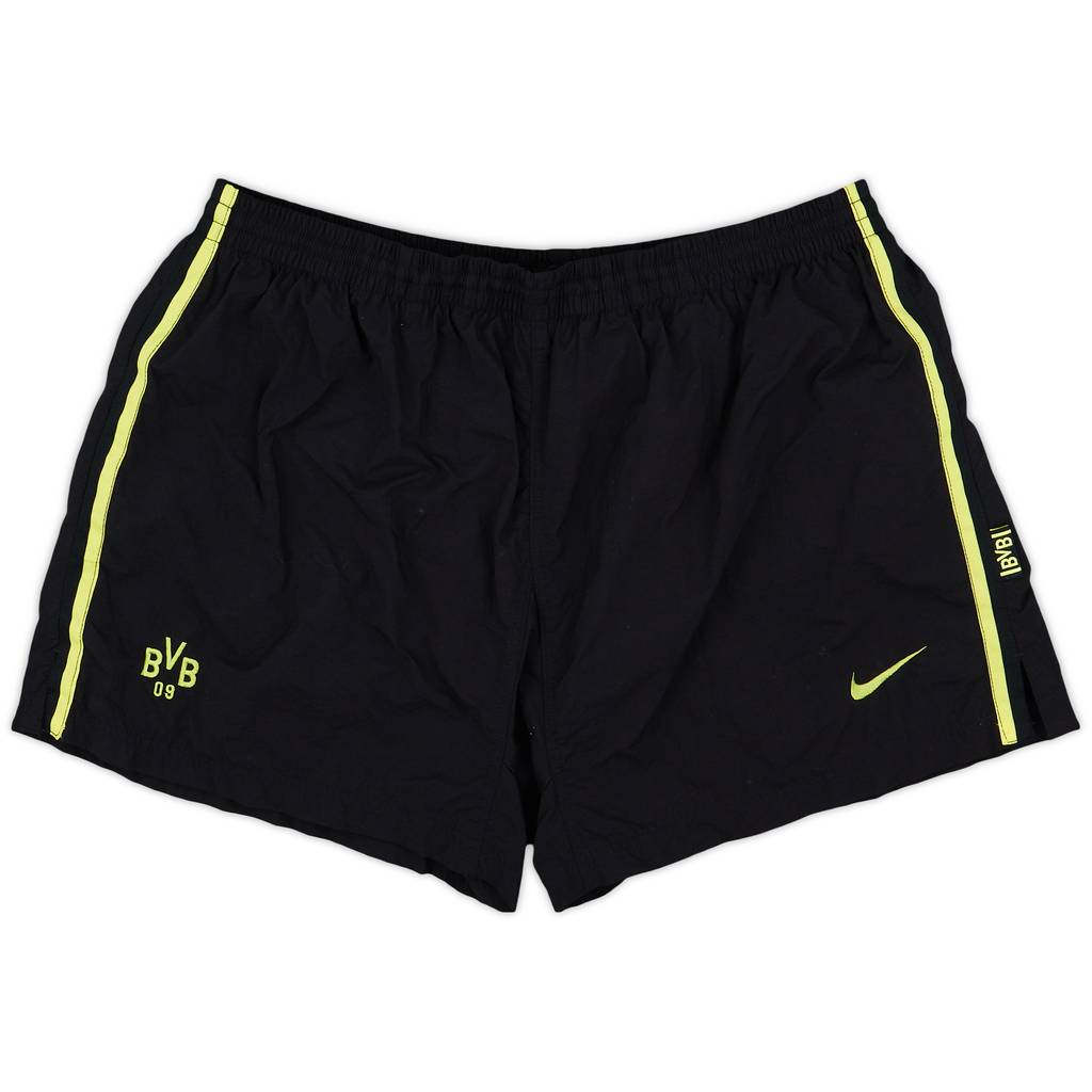 1996-97 Borussia Dortmund Home Shorts - 8/10 - (XXL)