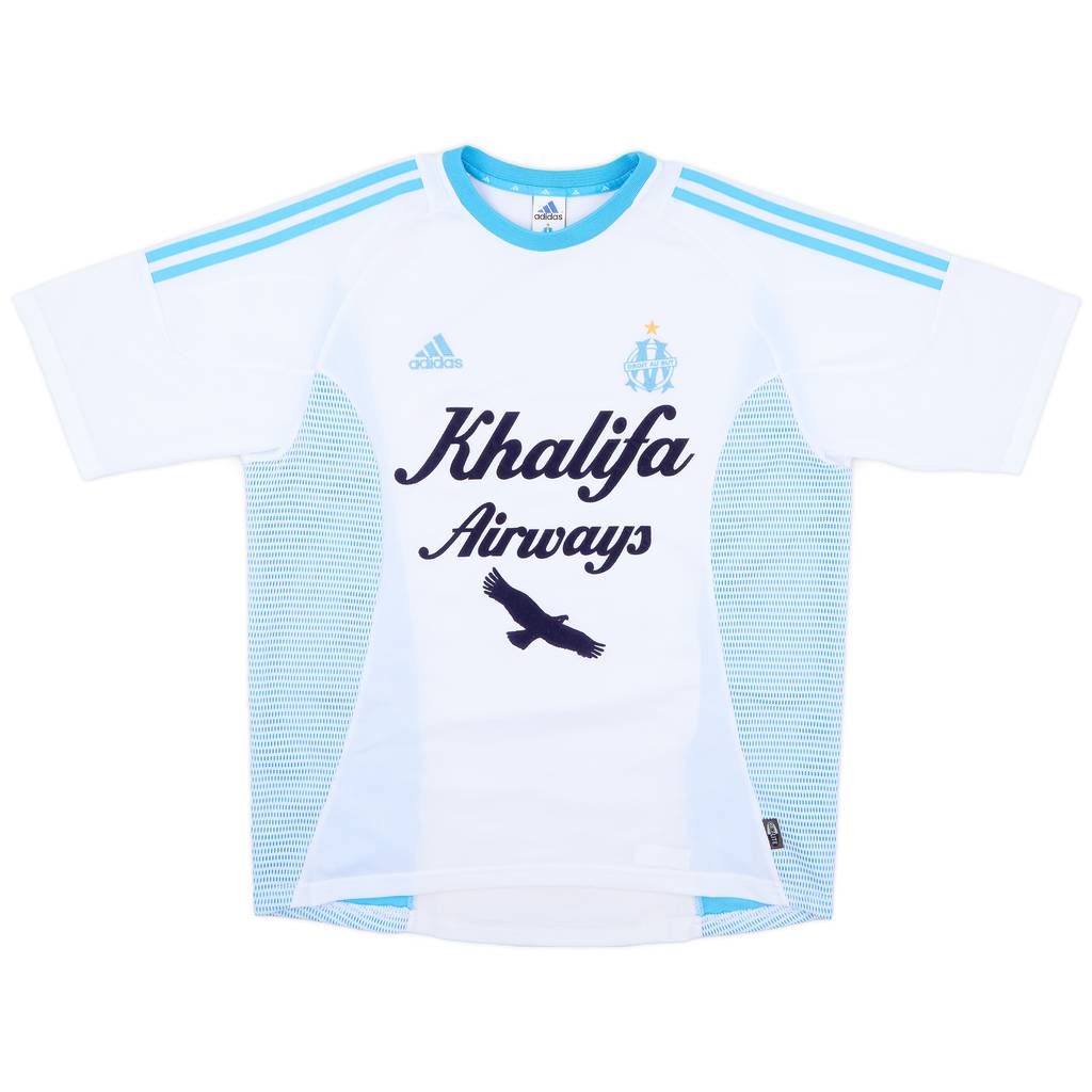 2002-03 Olympique Marseille Home Shirt - 8/10 - (L)