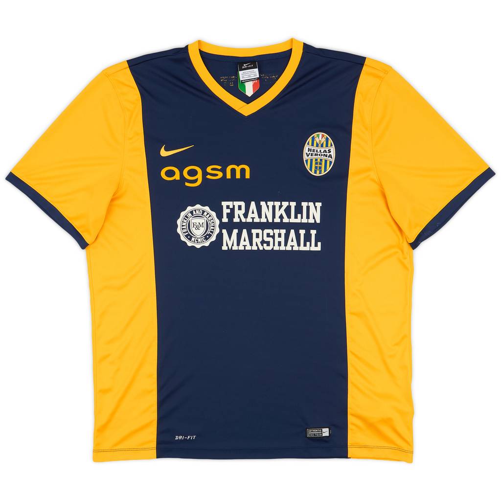 2014-15 Hellas Verona Home Shirt - 8/10 - (XXL)