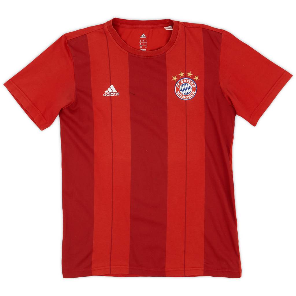 2014-15 Bayern Munich adidas Cotton Tee - 5/10 - (S)