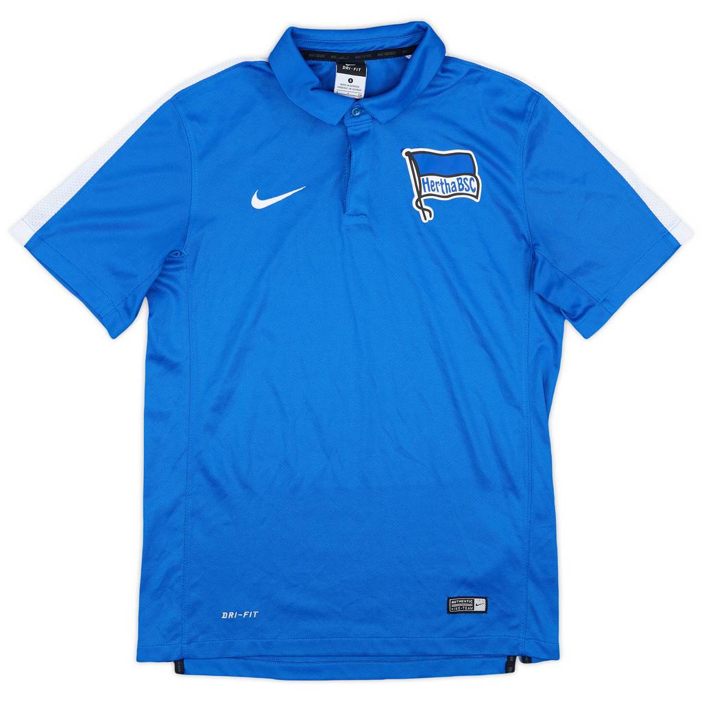 2017-18 Hertha Berlin Nike Polo Shirt - 9/10 - (S)