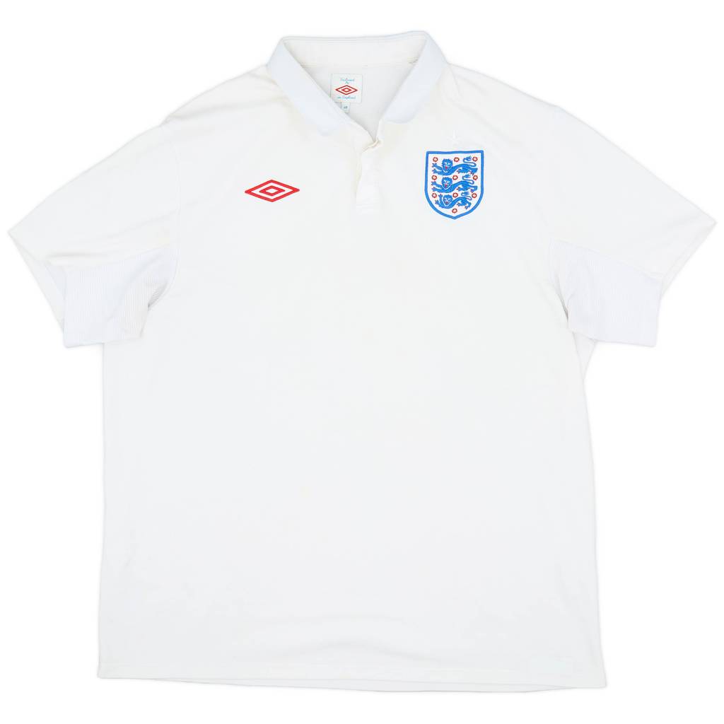 2009-10 England Home Shirt - 5/10 - (XXL)