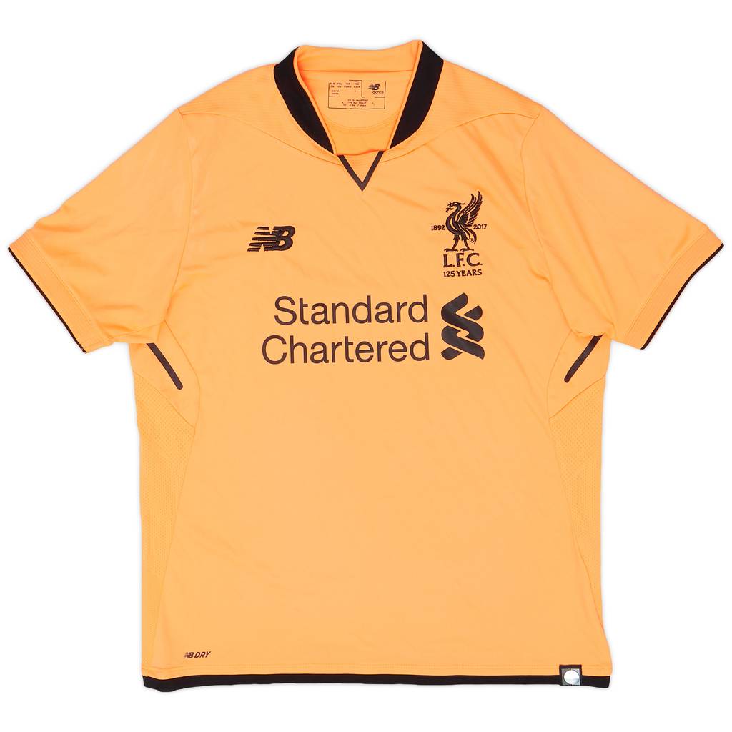 2017-18 Liverpool 125 Years Third Shirt - 9/10 - (XL.Boys)