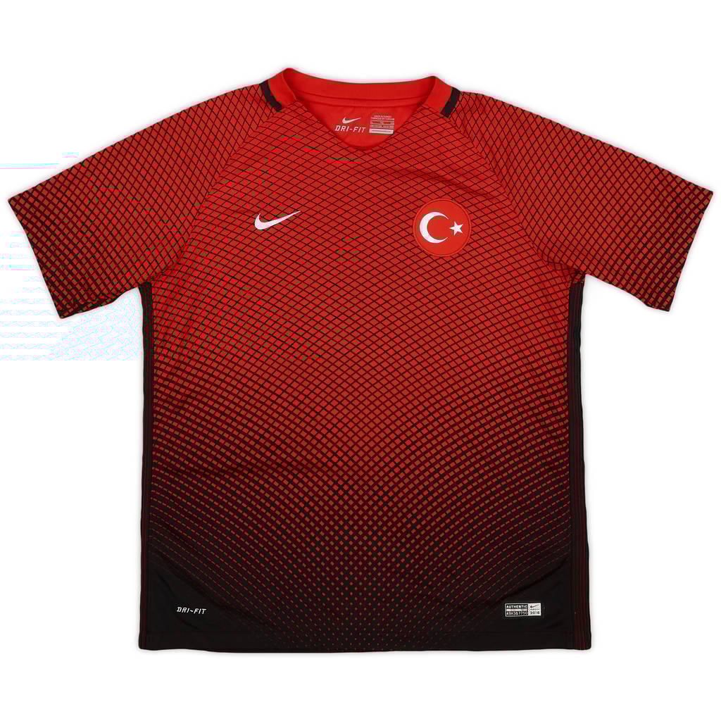 2016-17 Turkey Home Shirt - 10/10 - (XL.Boys)