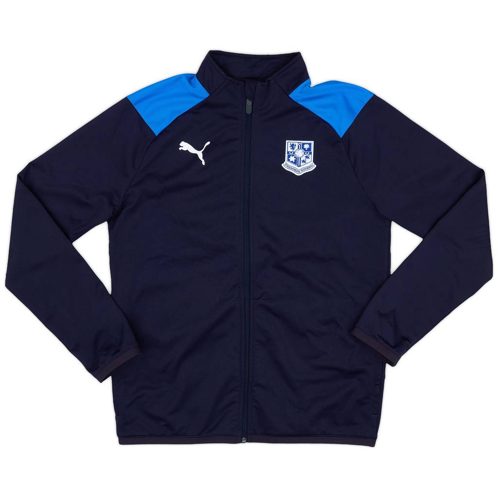2017-18 Tranmere Rovers Puma Track Jacket - 9/10 - (M)