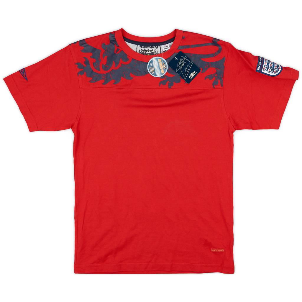 2006-07 England Umbro Cotton Tee (XS)