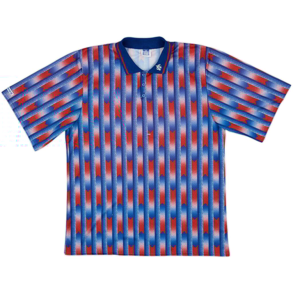 1990-92 Rangers Admiral Training Shirt - 4/10 - (L)