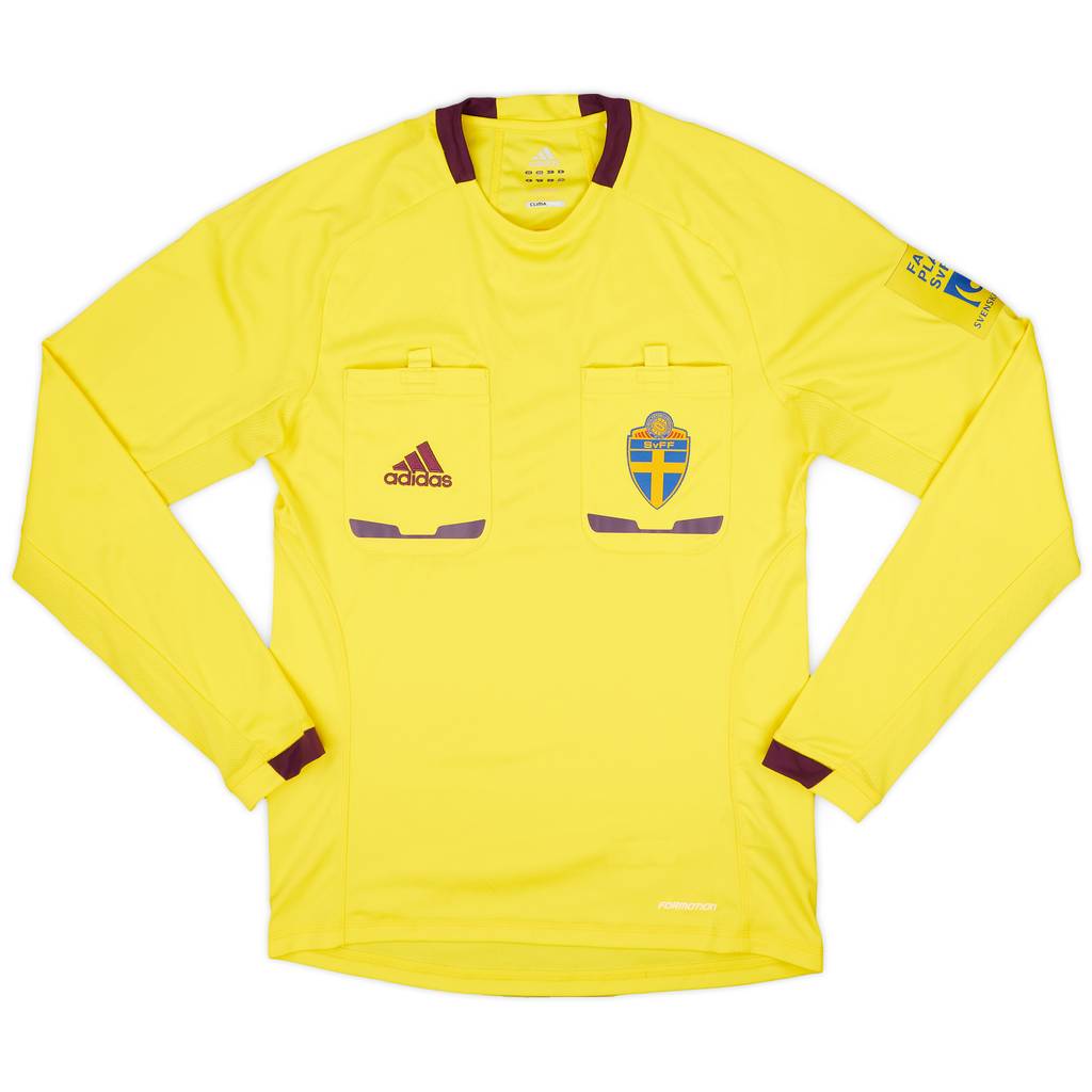 2012-13 Swedish FA adidas Referee L/S Shirt - 8/10 - (S)