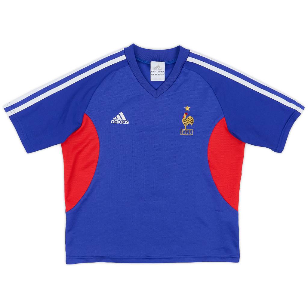 2002-04 France Home Shirt - 8/10 - (S.Boys)