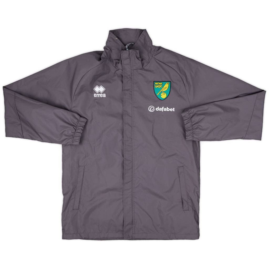 2019-20 Norwich Errea Rain Jacket - 8/10 - (M)