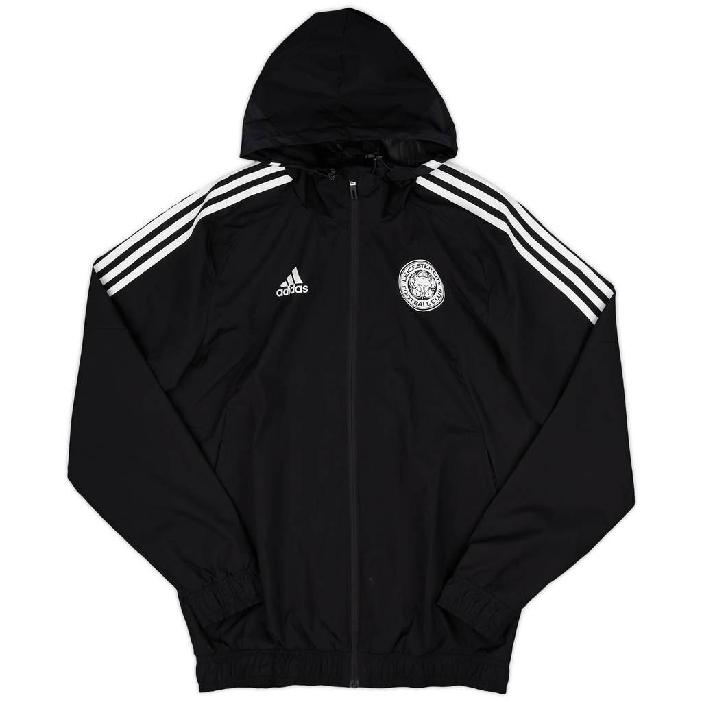 2022-23 Leicester City adidas Hooded Rain Jacket - 8/10 - (S)