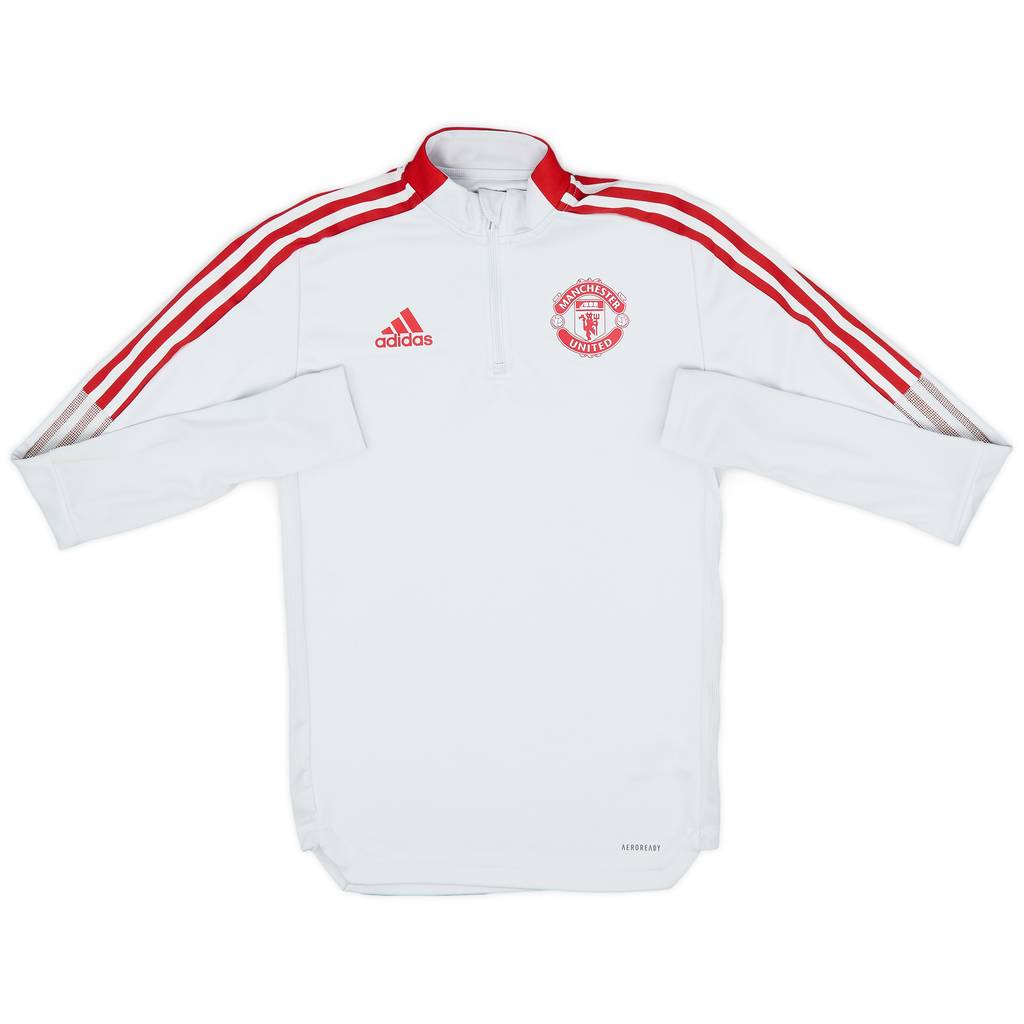 2021-22 Manchester United adidas Track Jacket - 7/10 - (XS)