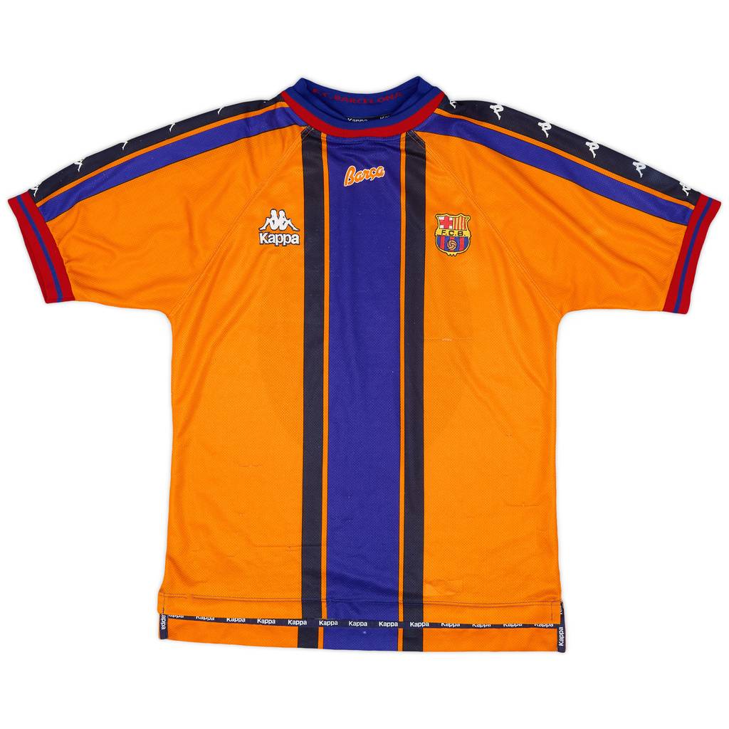 1997-98 Barcelona Away Shirt - 7/10 - (L)