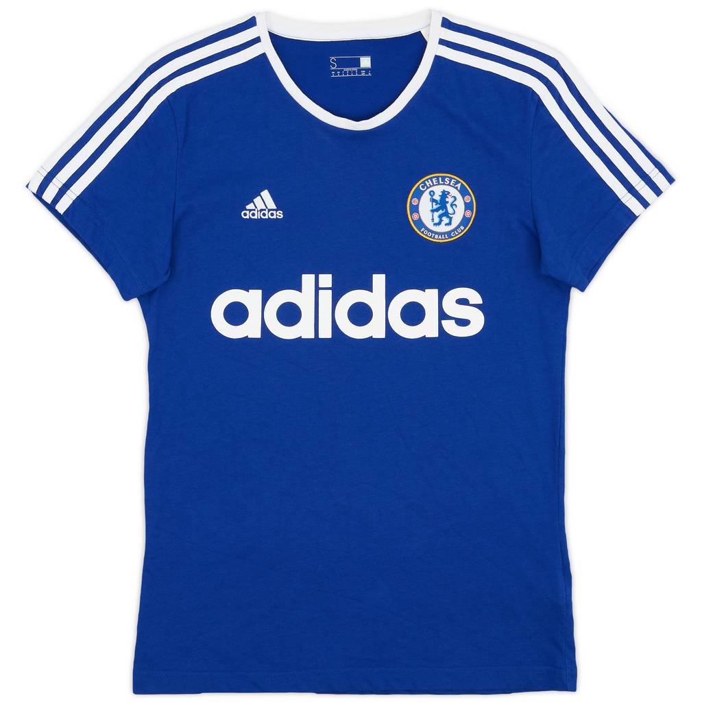 2015-16 Chelsea adidas Cotton Tee - 8/10 - (S)