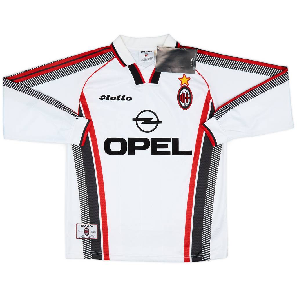 1997-98 AC Milan Away L/S Shirt (M)