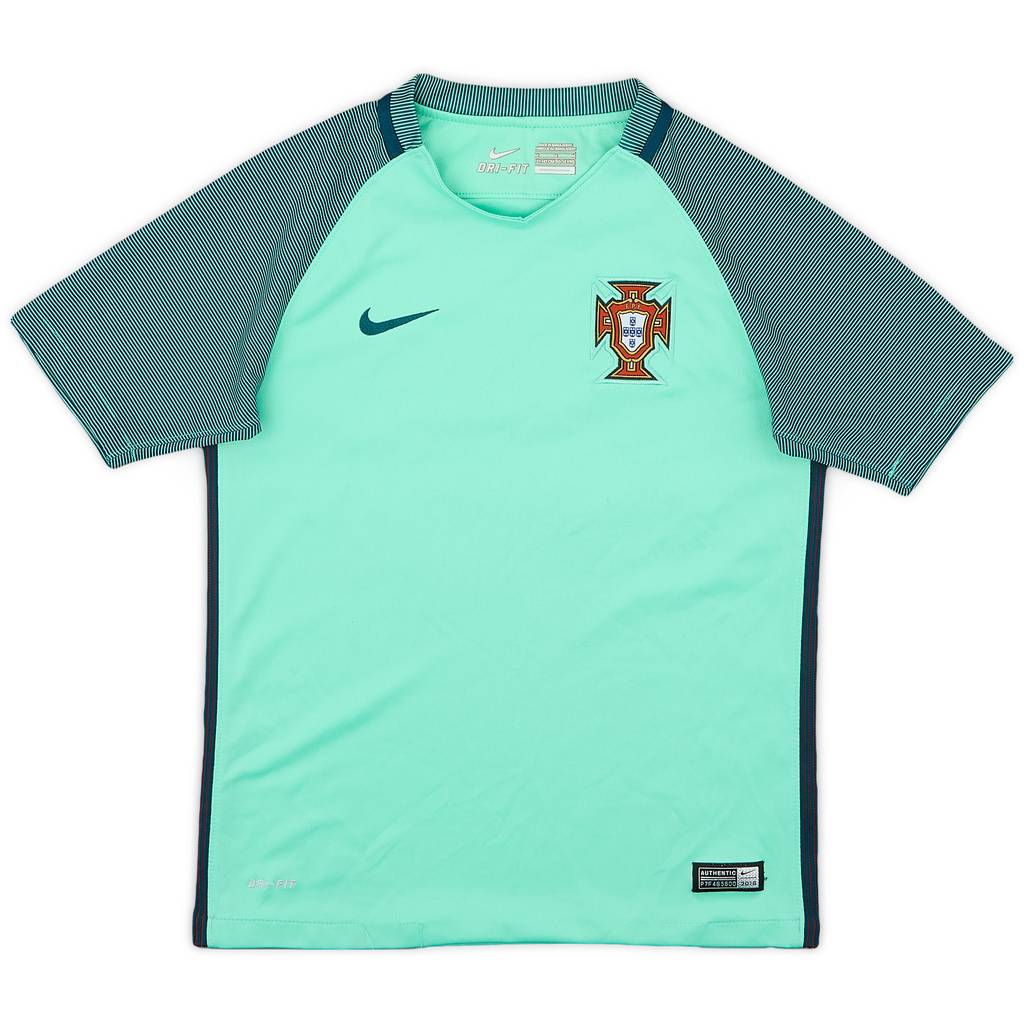 2016-18 Portugal Away Shirt - 6/10 - (M.Boys)