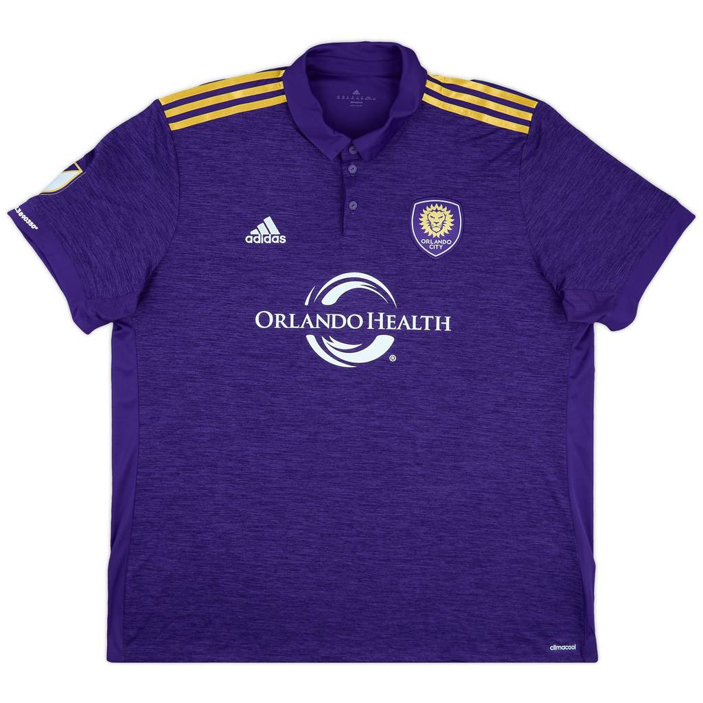 2017-18 Orlando City Home Shirt - 10/10 - (XXL)