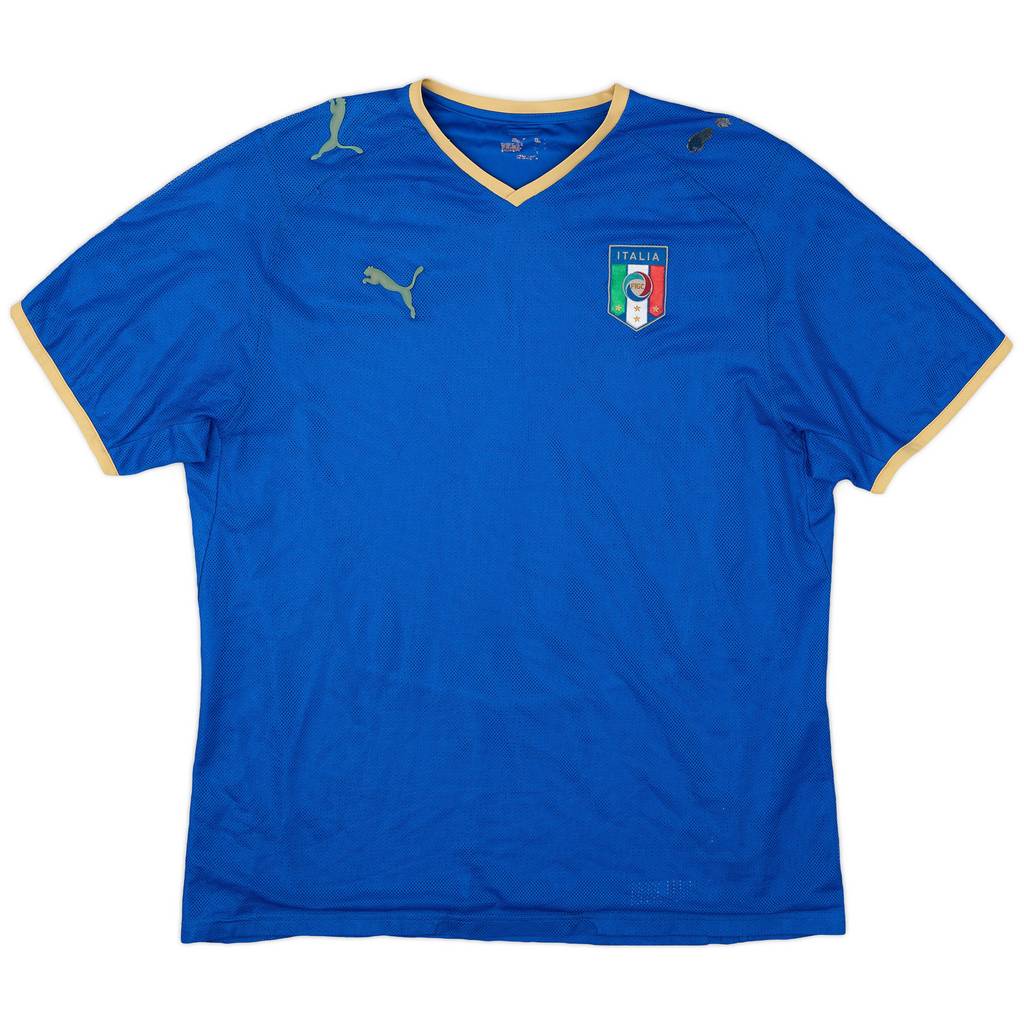 2007-08 Italy Home Shirt - 3/10 - (XL)