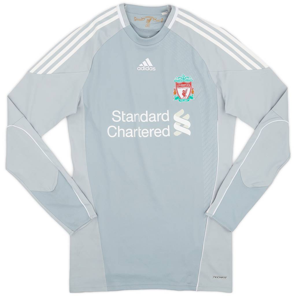 2010-12 Liverpool Player Issue TechFit GK Shirt - 7/10 - (XL)