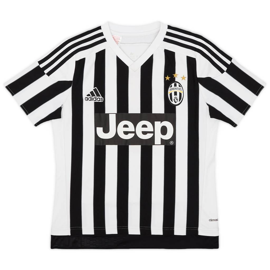 2015-16 Juventus Home Shirt - 6/10 - (L.Boys)