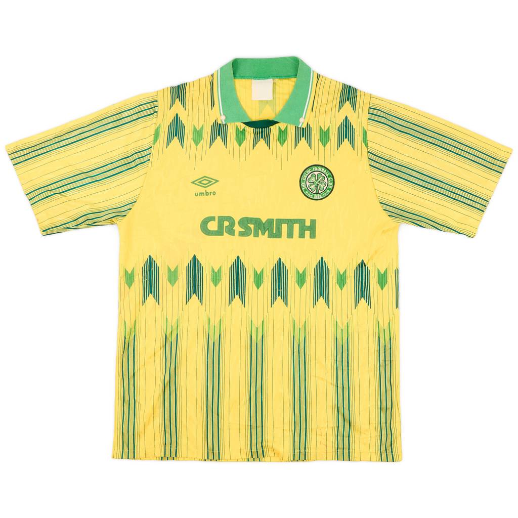 1989-91 Celtic Away Shirt - 8/10 - (L)