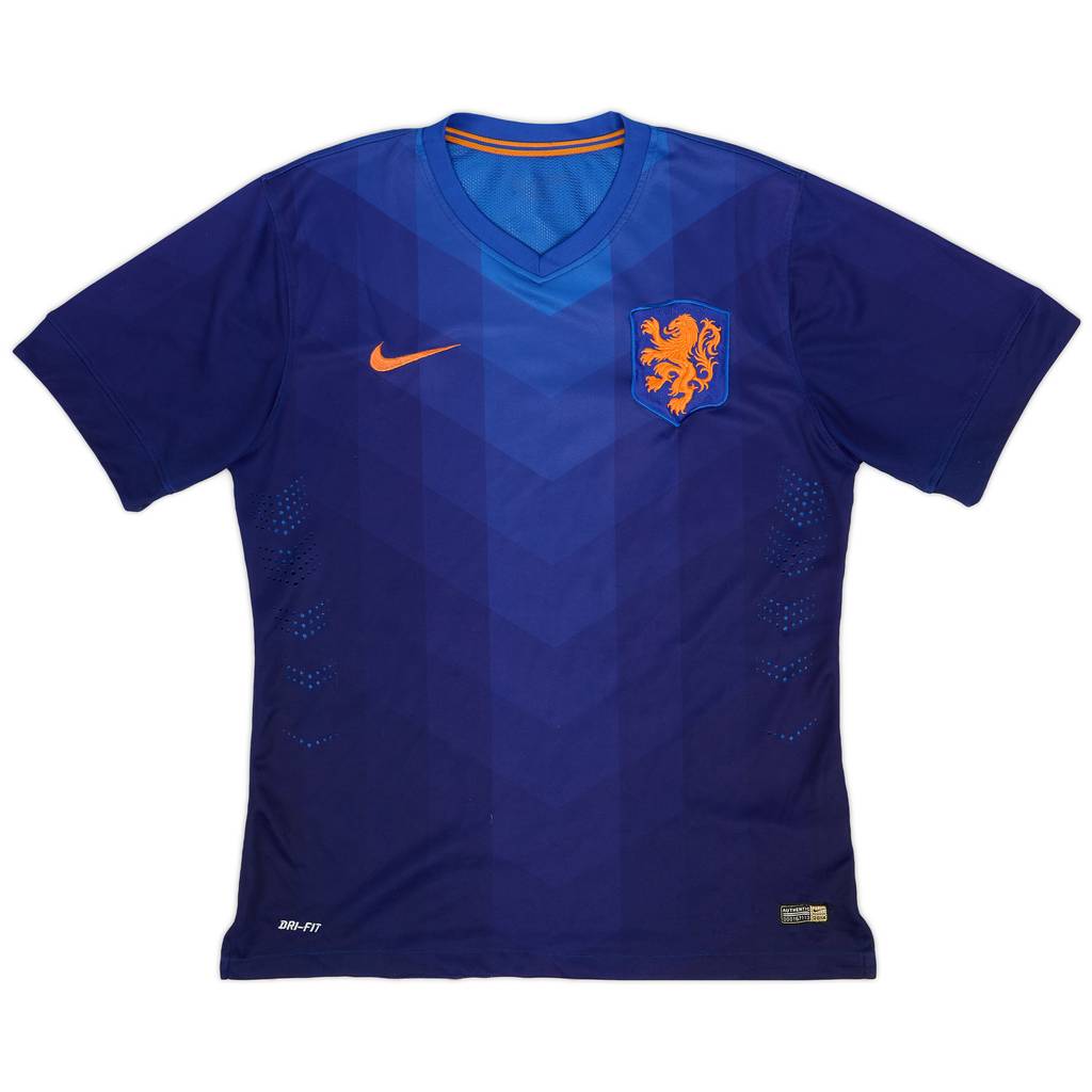 2014-15 Netherlands Authentic Away Shirt - 9/10 - (M)