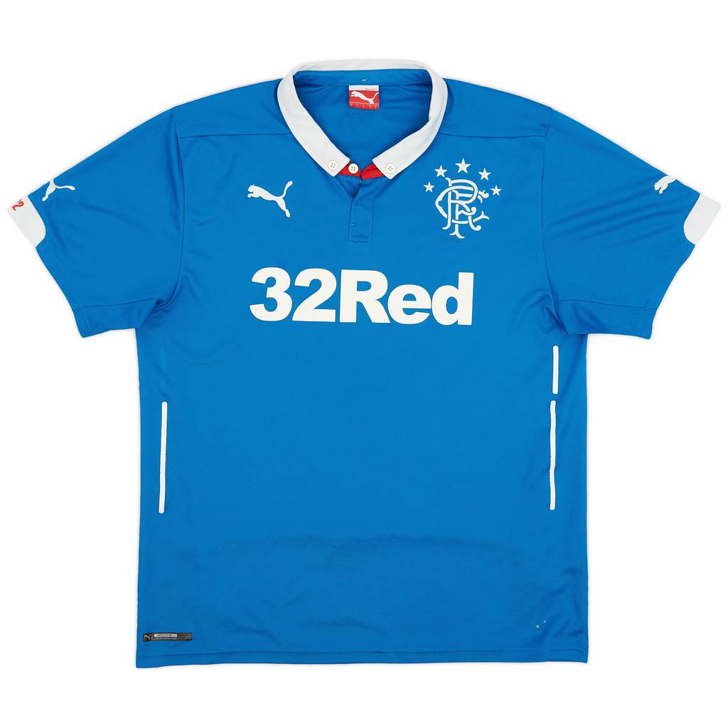 2014-15 Rangers Home Shirt - 6/10 - (L)