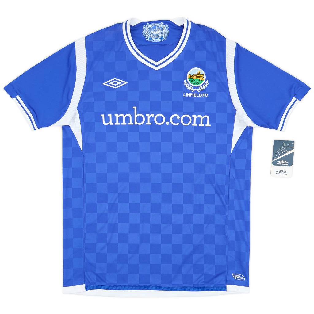 2010-11 Linfield Home Shirt (S)