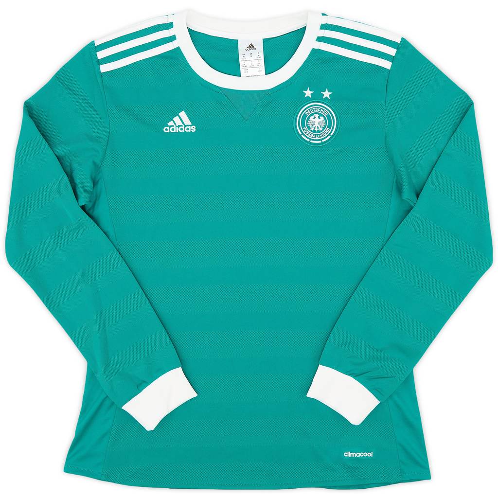 2017-18 Germany Women Away L/S Shirt - 9/10 - (Women's M)