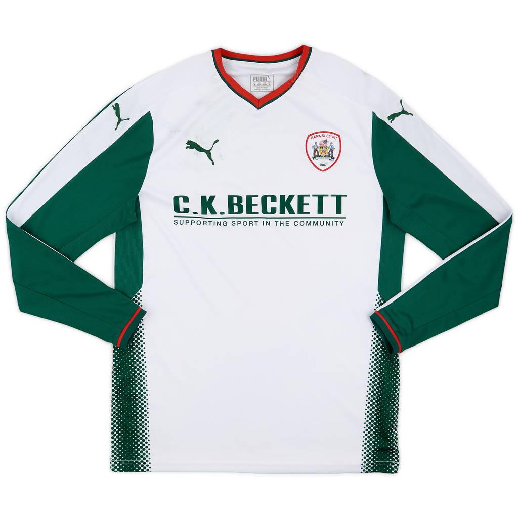 2017-18 Barnsley Away L/S Shirt - 4/10 - (L)