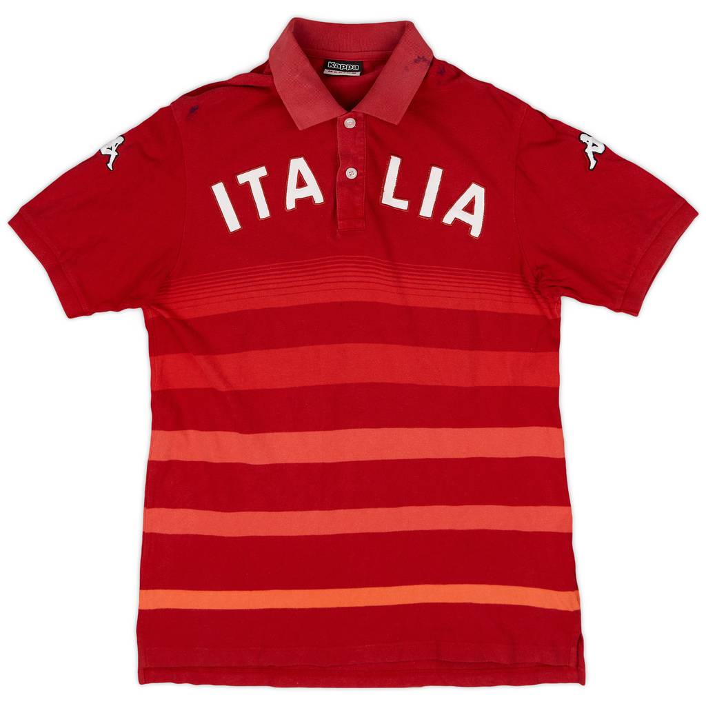 1999-00 Italy Kappa Polo Shirt - 5/10 - (M)