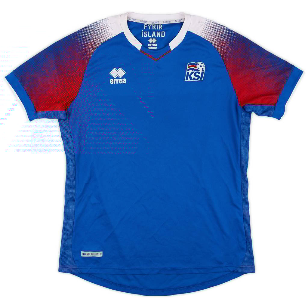 2018-19 Iceland Home Shirt - 9/10 - (XL)