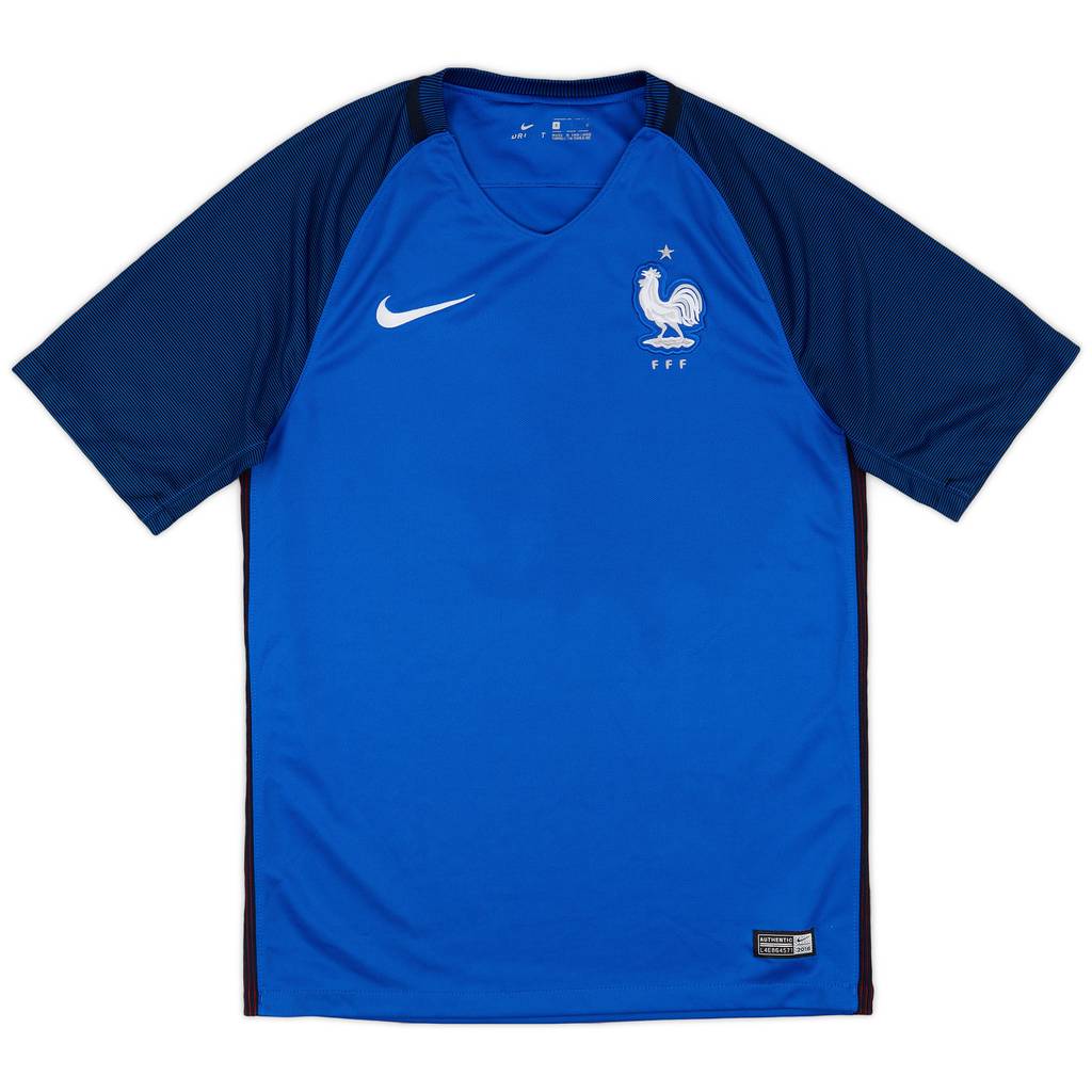 2016-17 France Home Shirt - 9/10 - (S)
