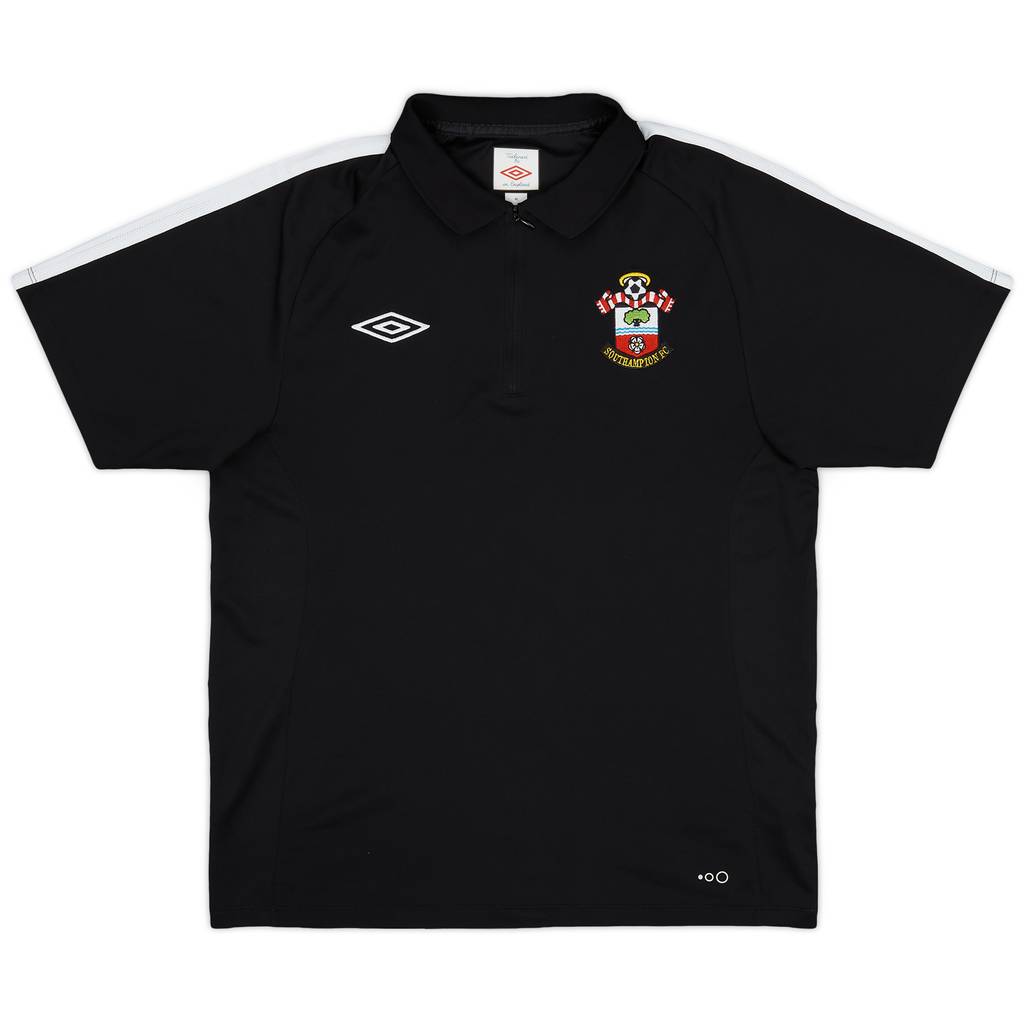 2010-11 Southampton Umbro 1/4 Zip Training Shirt - 9/10 - (M)