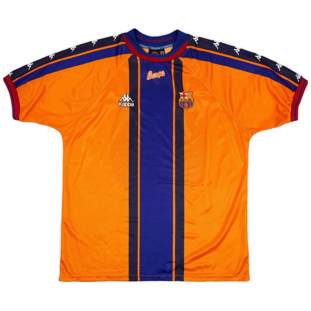 1997-98 Barcelona Away Shirt - 5/10 - (XL)