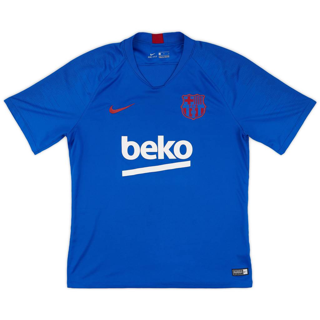 2019-20 Barcelona Nike Training Shirt - 8/10 - (L)