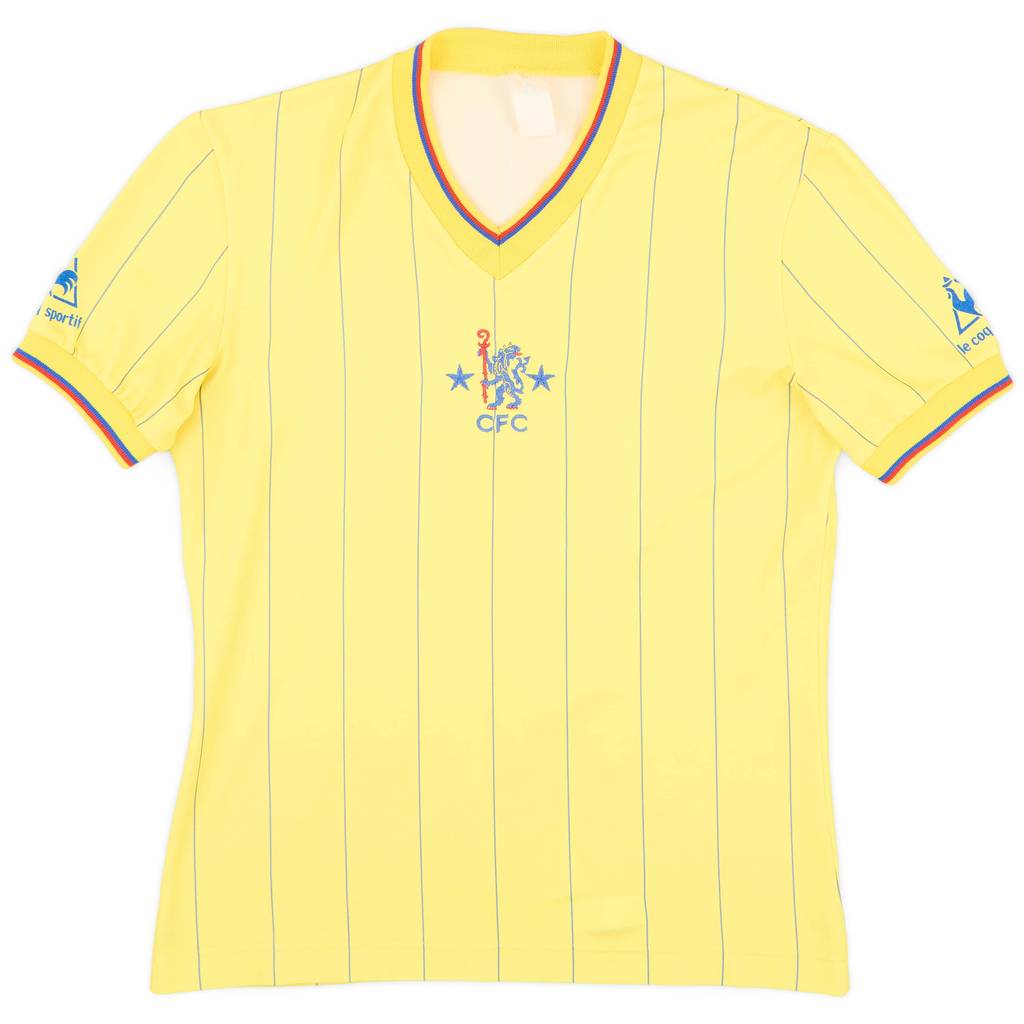 1981-83 Chelsea Away Shirt - 10/10 - (Y)