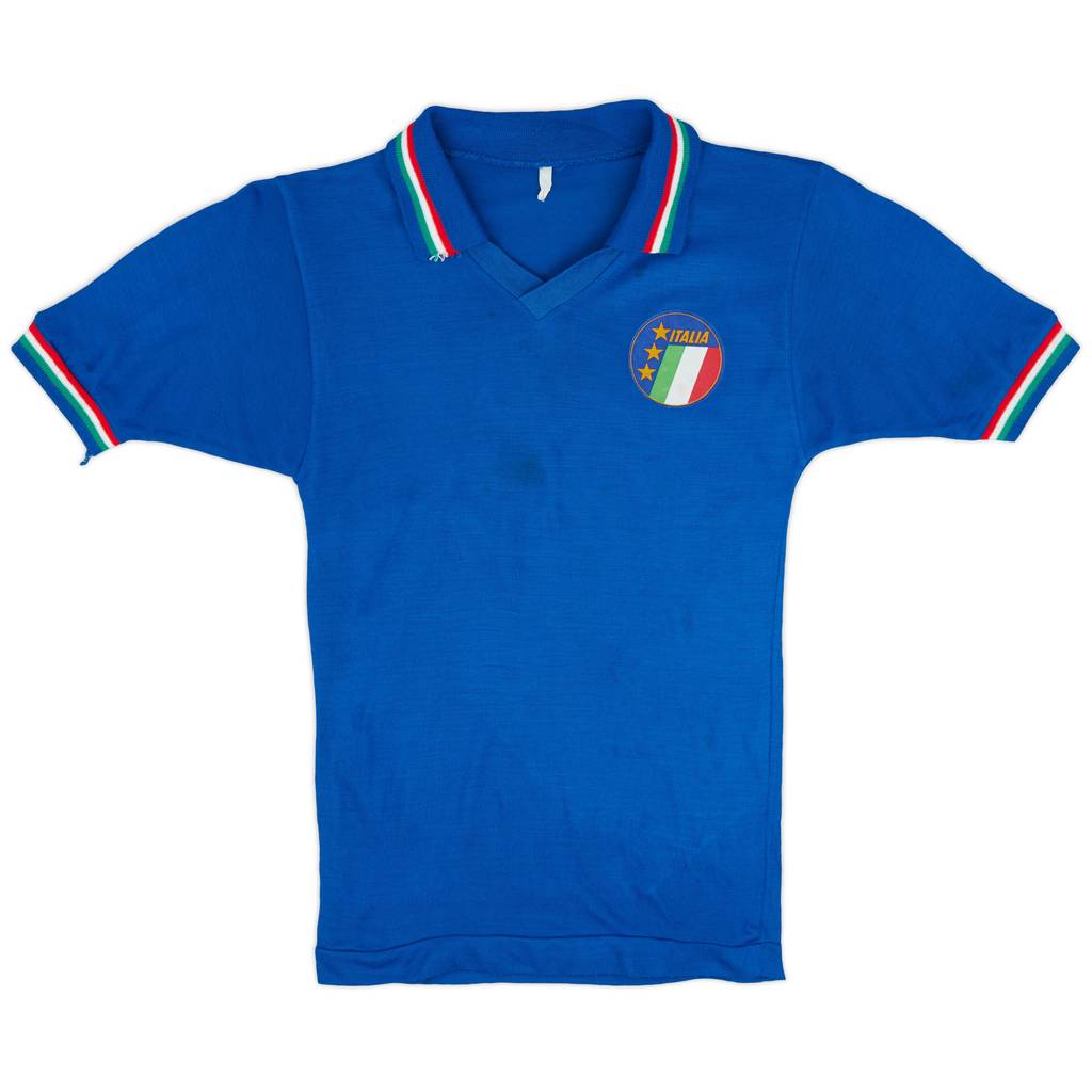 1986-88 Italy Home Shirt - 8/10 - (L.Boys)