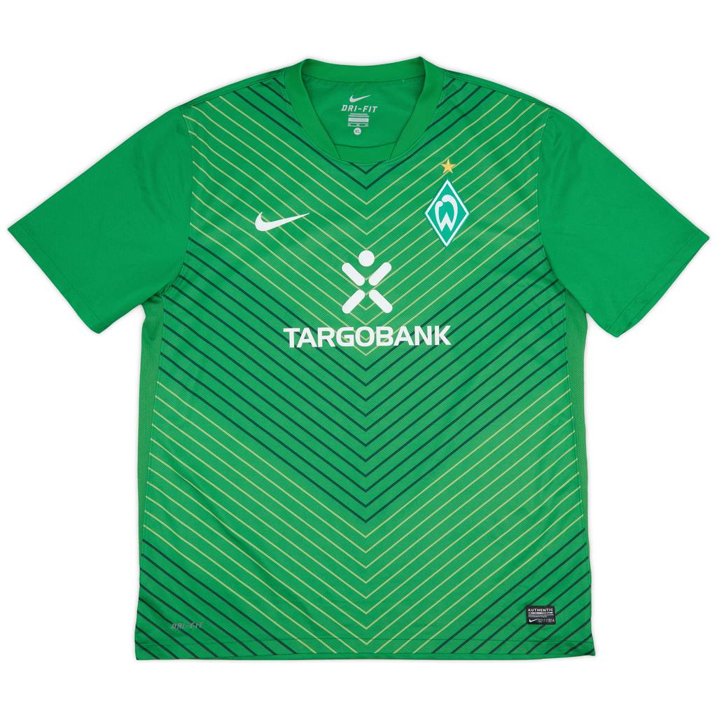 2011-12 Werder Bremen Home Shirt - 9/10 - (XL)