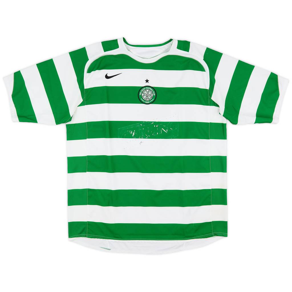 2005-07 Celtic Home Shirt - 4/10 - (XL)