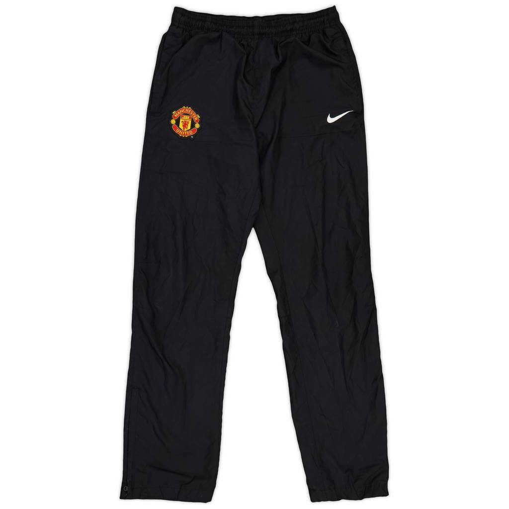 2011-12 Manchester United Nike Track Pants/Bottoms - 7/10 - (L.Boys)