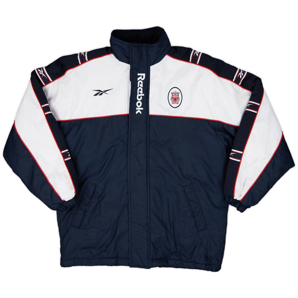 1998-99 Liverpool Reebok Padded Bench Coat - 7/10 - (S)
