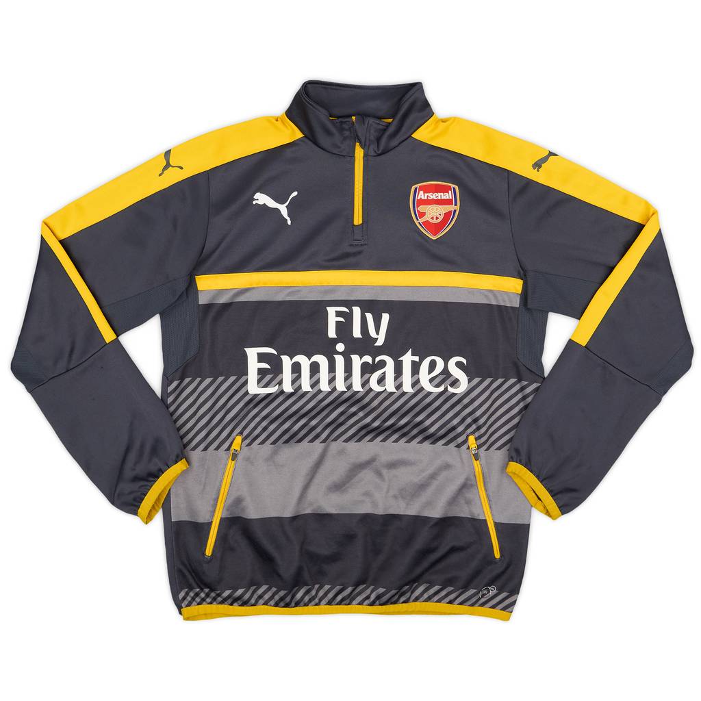 2016-17 Arsenal Puma 1/4 Zip Drill Top - 6/10 - (XL.Boys)