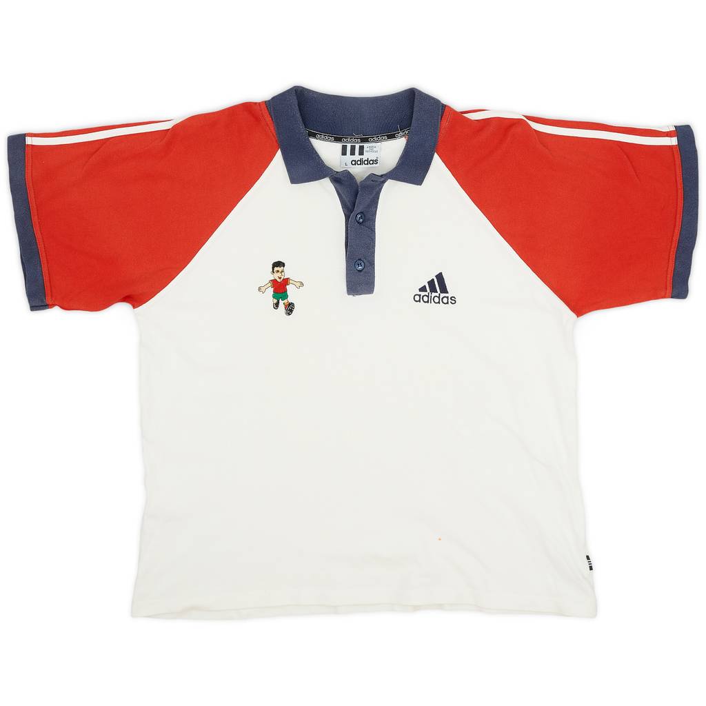1990s adidas Portugal Polo Shirt - 8/10 - (L)
