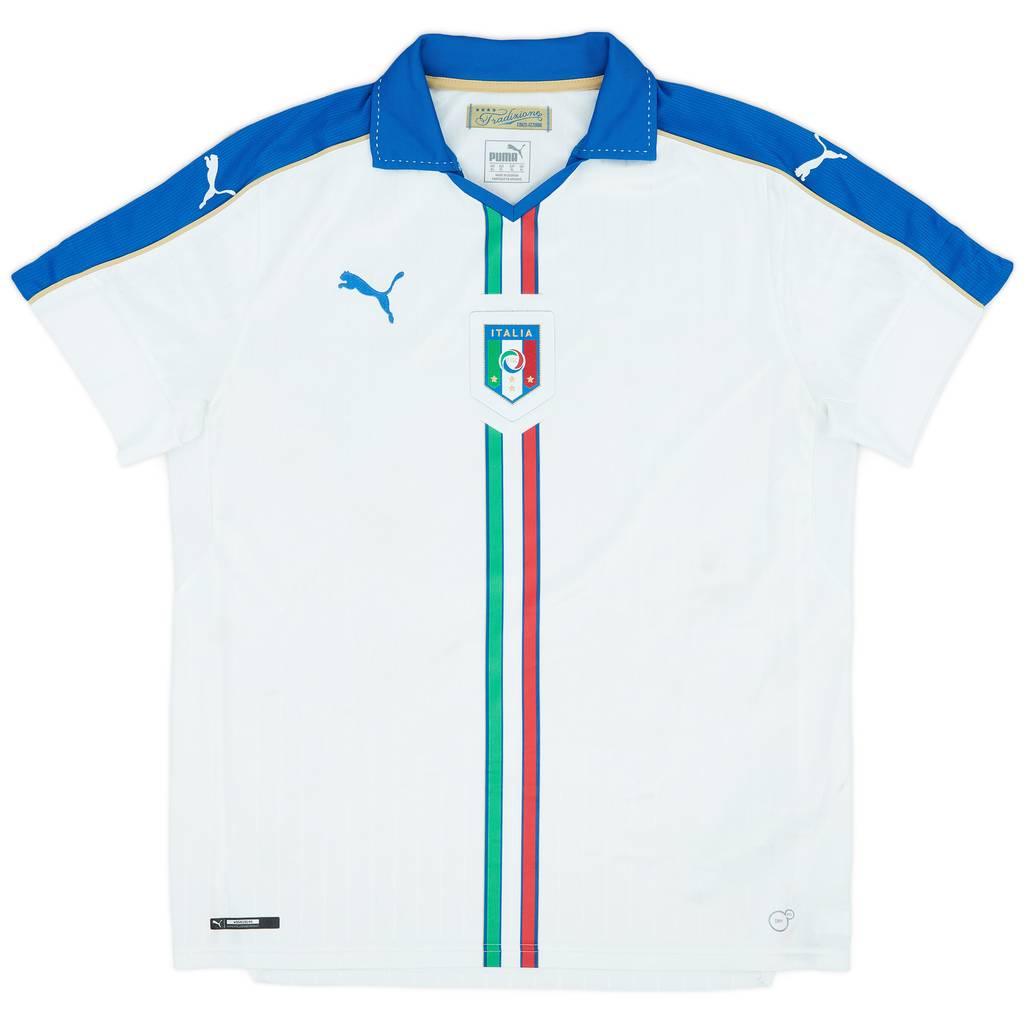 2016-17 Italy Away Shirt - 6/10 - (XL)