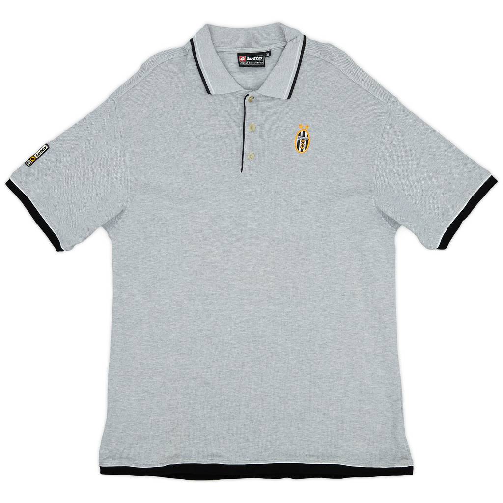 2001-02 Juventus Lotto Polo Shirt - 9/10 - (XL)