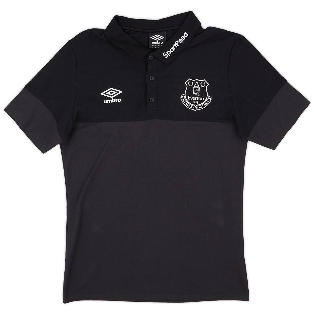 2018-19 Everton Umbro Polo Shirt - 10/10 - (M)
